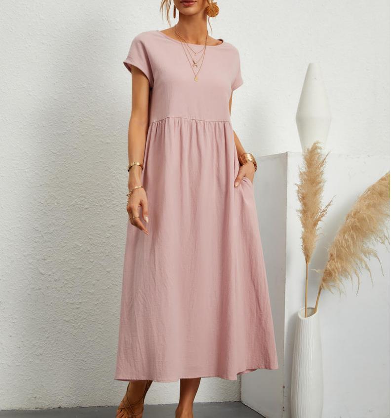 Casual Comfortable Knee Length Midi Dress