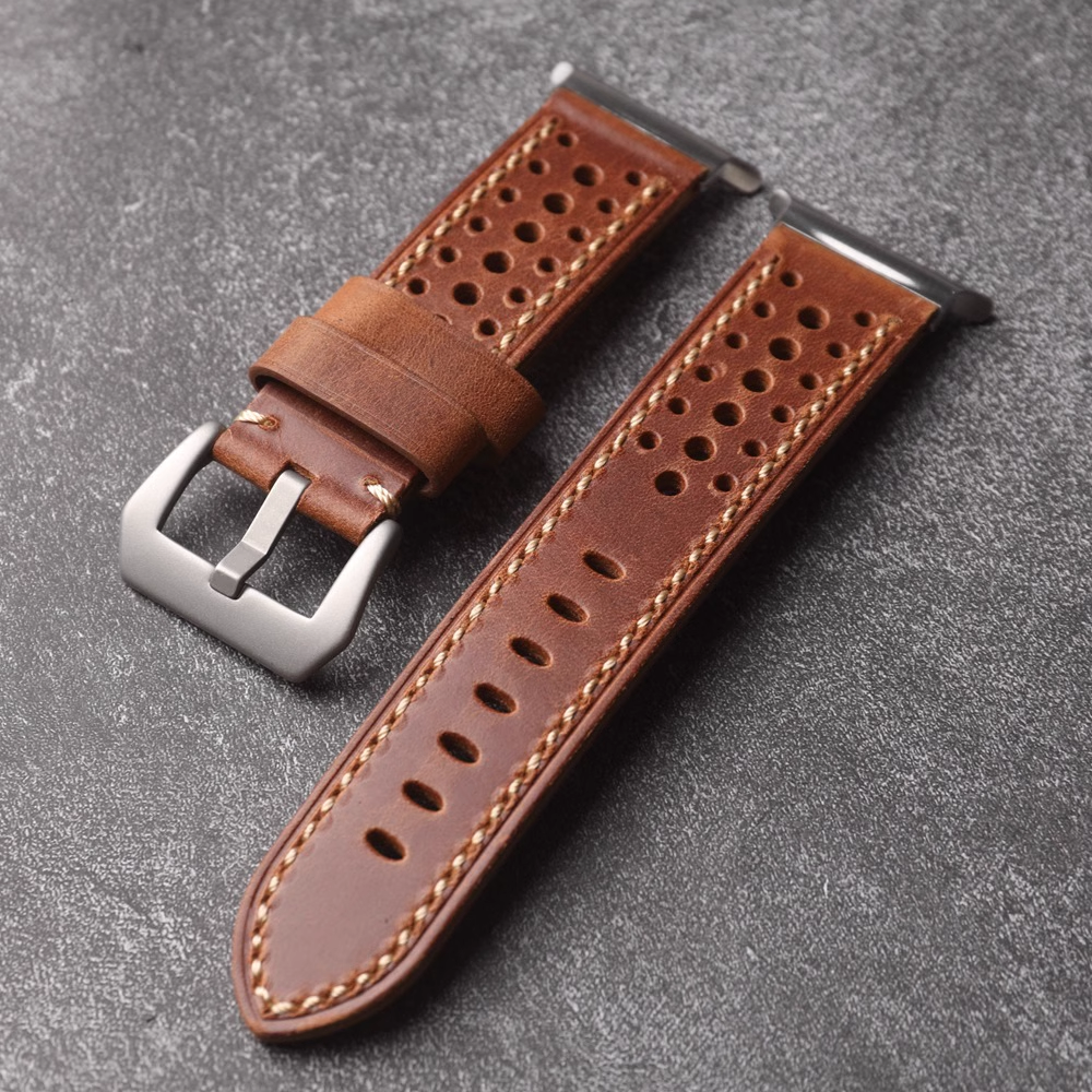 Leather Classic Sport Strap for Samsung Watch Ultra
