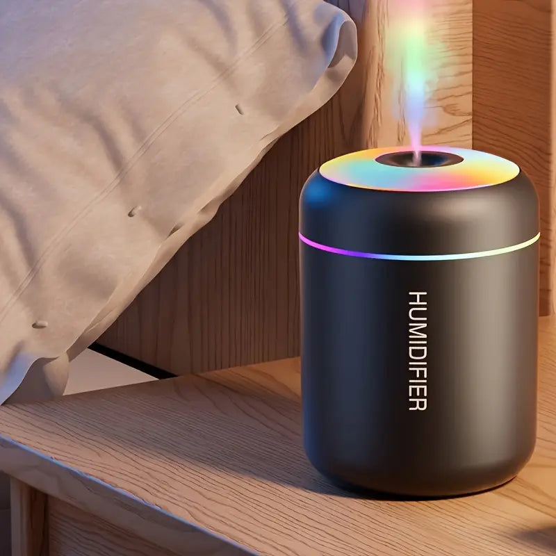 Compact LED Aromatic Oil Diffuser Humidifier