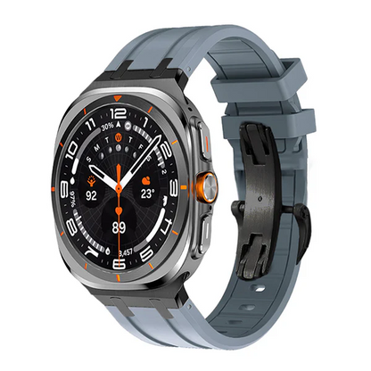 Durable Soft Strap with Metal Clip for Samsung Watch Ultra