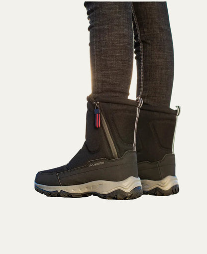 VogeLuxe | Women’s Mid Calf Quilted Winter Snow Boots