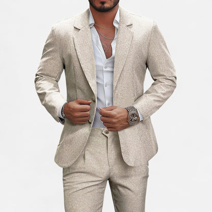Classic Fit Men's Blazer and Pants Set