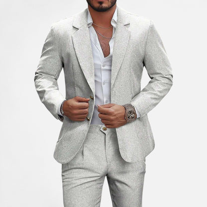 Classic Fit Men's Blazer and Pants Set