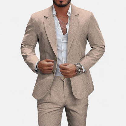 Classic Fit Men's Blazer and Pants Set
