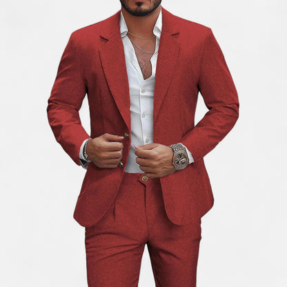 Classic Fit Men's Blazer and Pants Set