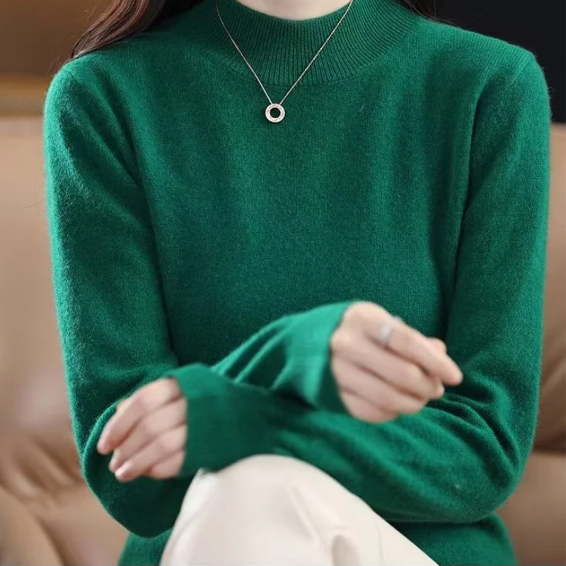 Cozy Women's Warm Turtleneck Jumper Sweater