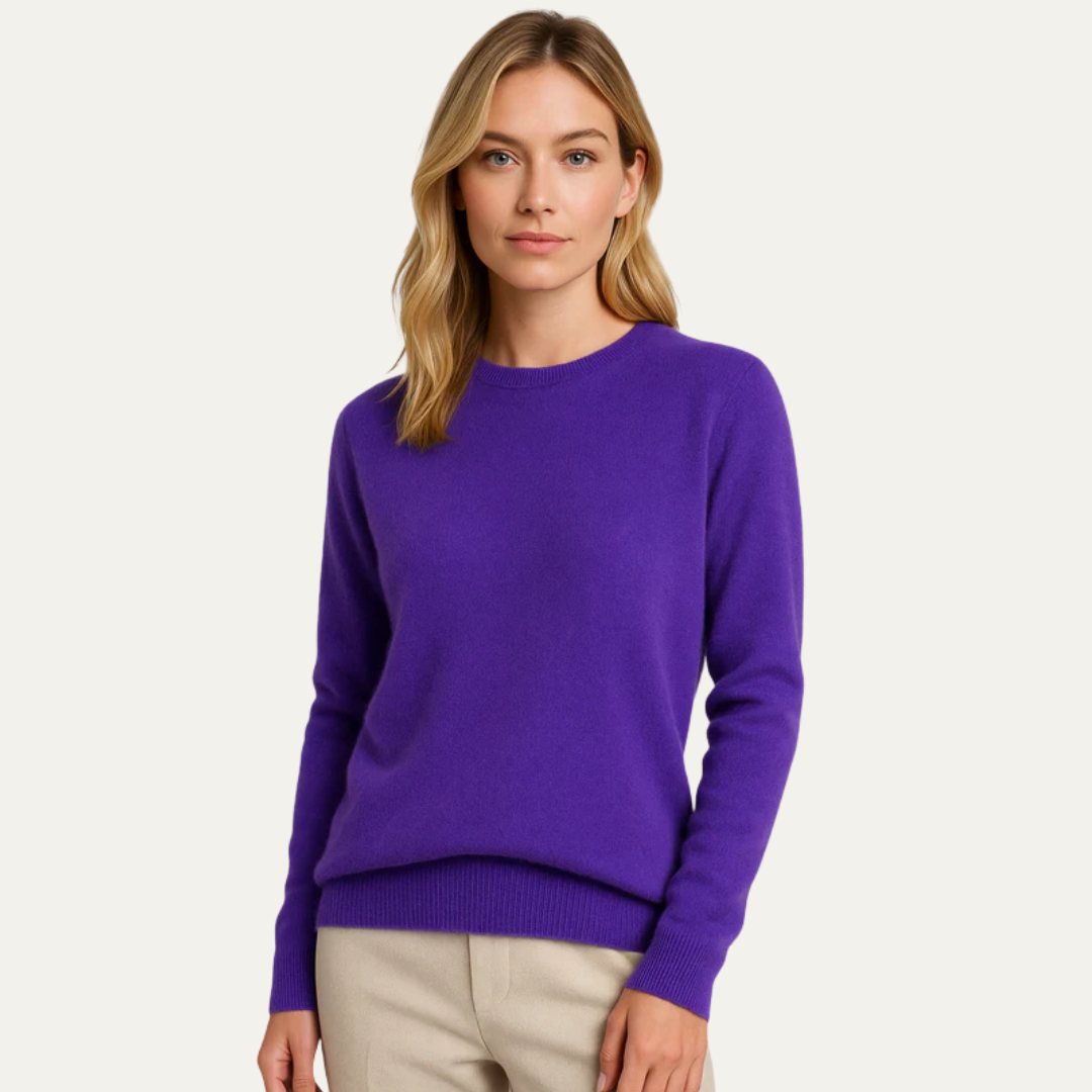 VogeLuxe | Women’s Classic Round Sweater