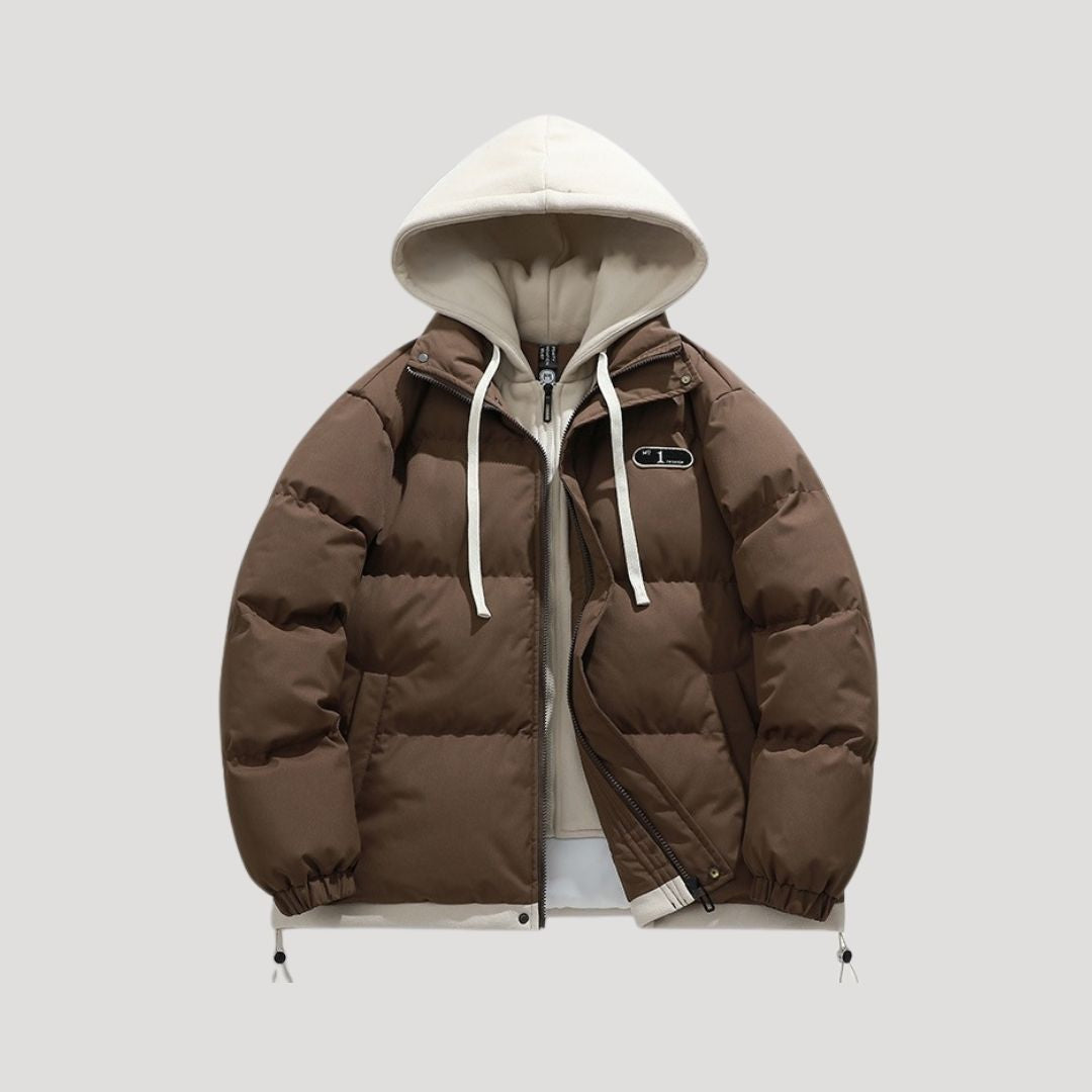 Warm Insulated Men's Winter Parka Jacket