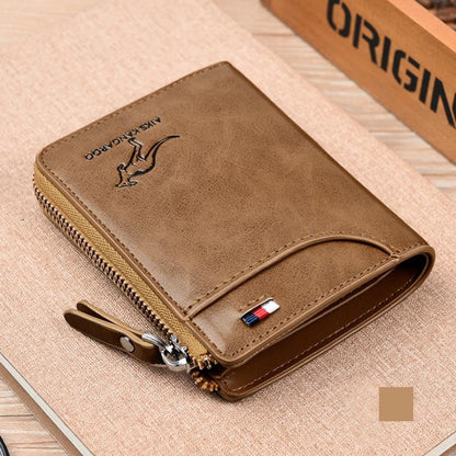 Thin RFID Blocking Wallet for Men