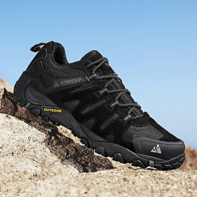 Rugged Outdoor Brown Hiking Boots - VogeLuxe