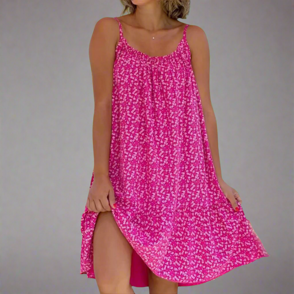 Pretty Floral Sundress for Women