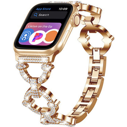 Shining Silver Smartwatch Chain Bracelet