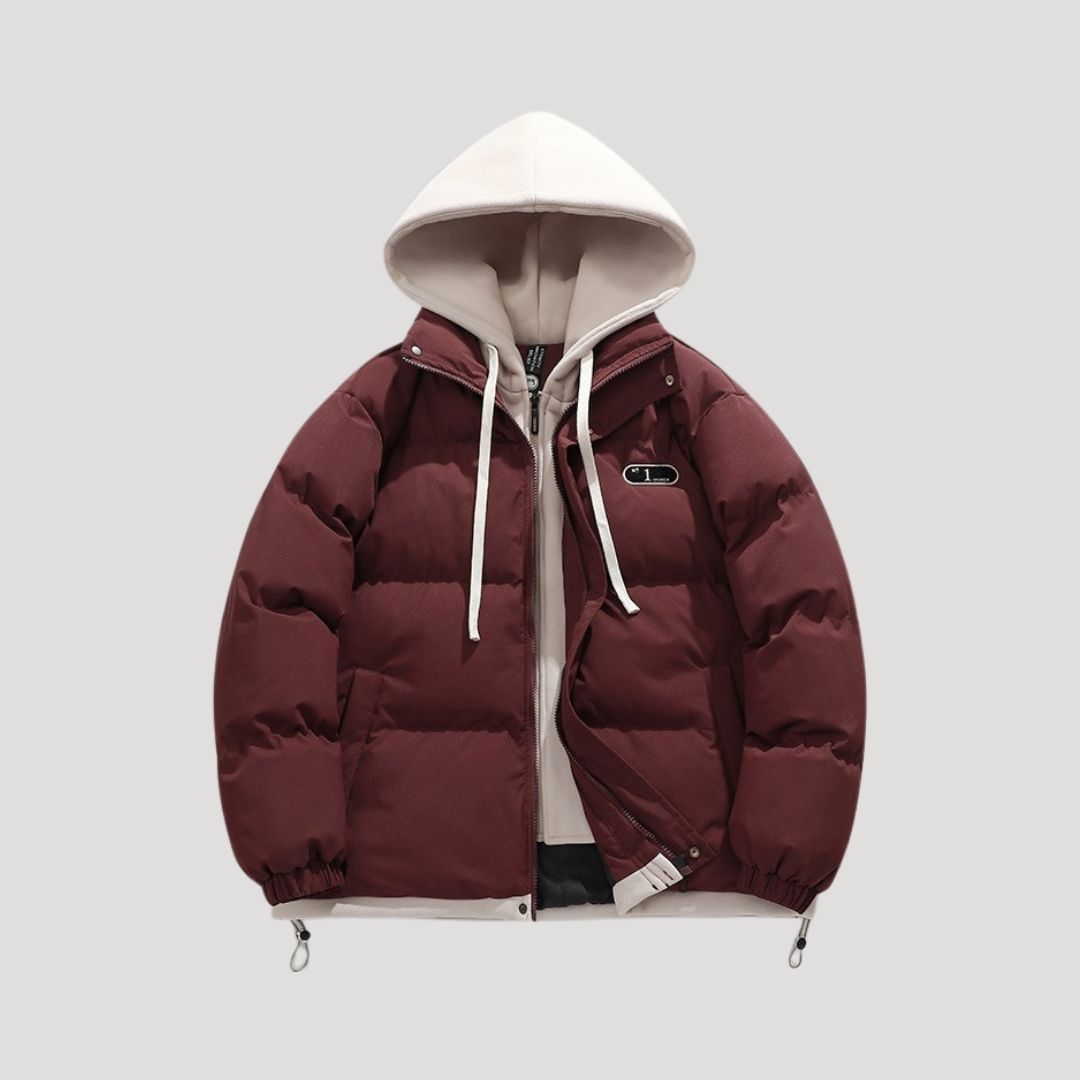 Warm Insulated Men's Winter Parka Jacket