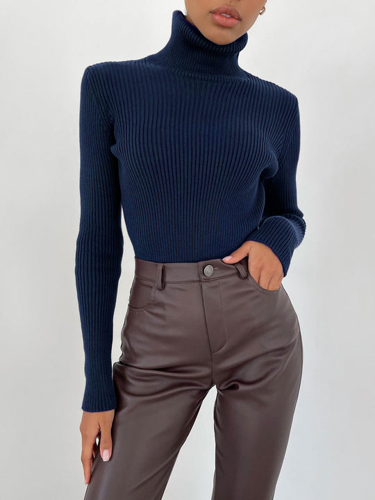 Women's Warm Crew Neck Knit Sweater