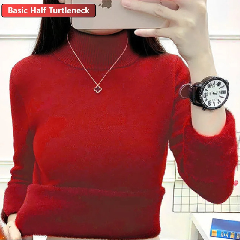 Cozy Women's Fleece Lined Winter Sweater