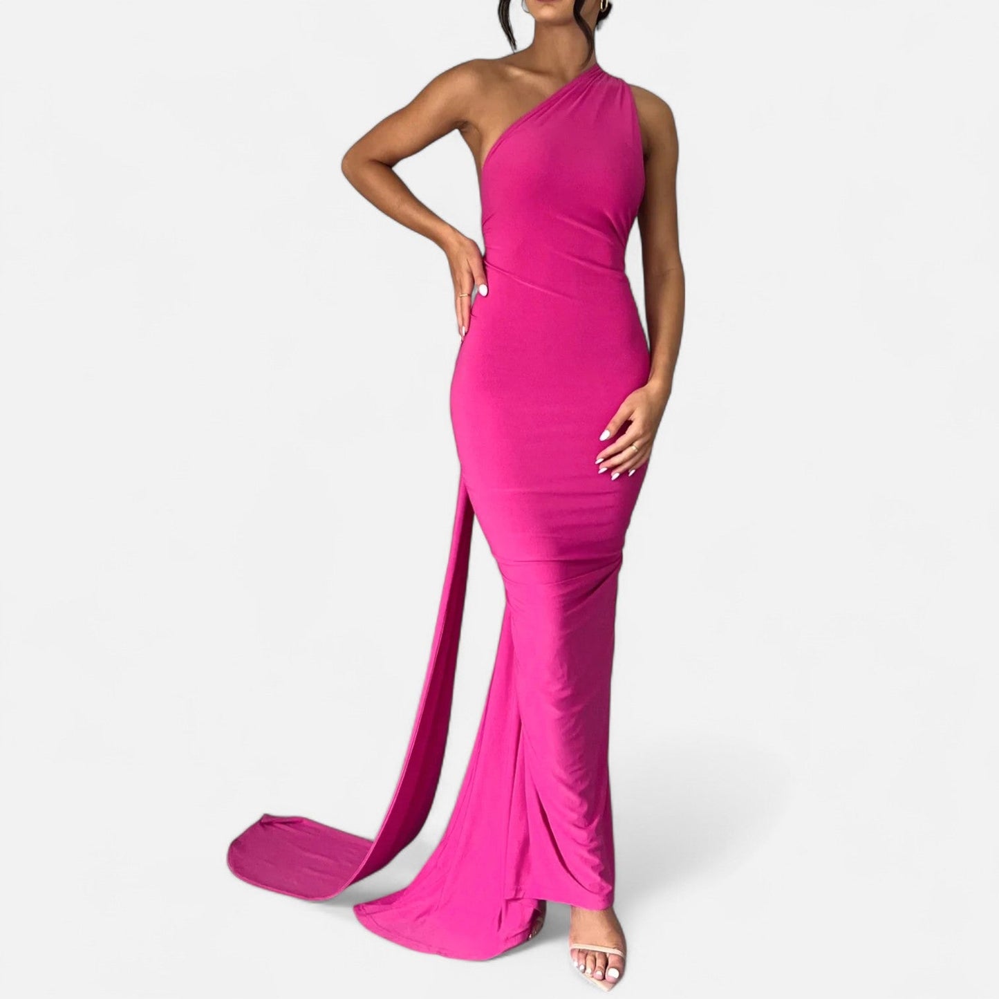Elegant Tie Back Formal Gown for Women