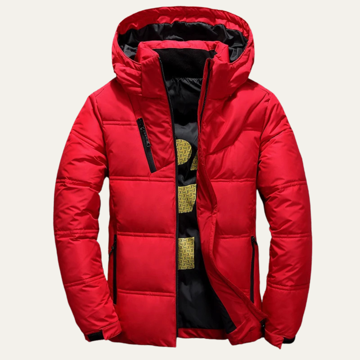 VogeLuxe | Men’s Wide Baffle Insulated Puffer Jacket
