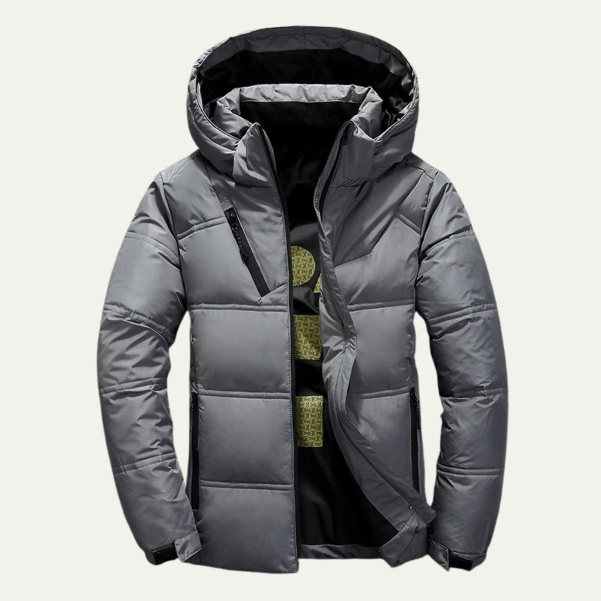 VogeLuxe | Men’s Wide Baffle Insulated Puffer Jacket