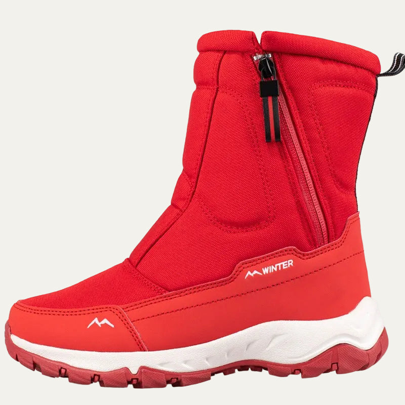 VogeLuxe | Women’s Mid Calf Quilted Winter Snow Boots
