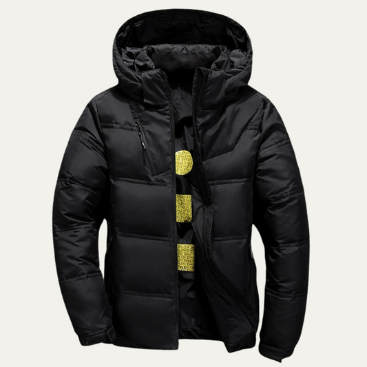 VogeLuxe | Men’s Wide Baffle Insulated Puffer Jacket