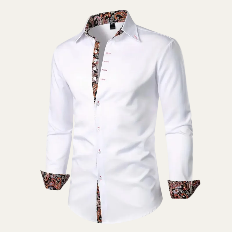 VogeLuxe | Men’s Slim Fit Button Down Dress Shirt
