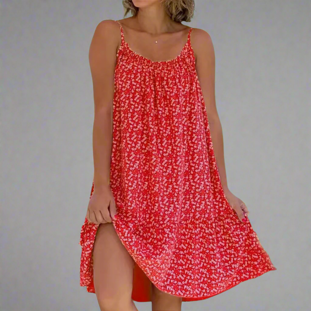 Pretty Floral Sundress for Women