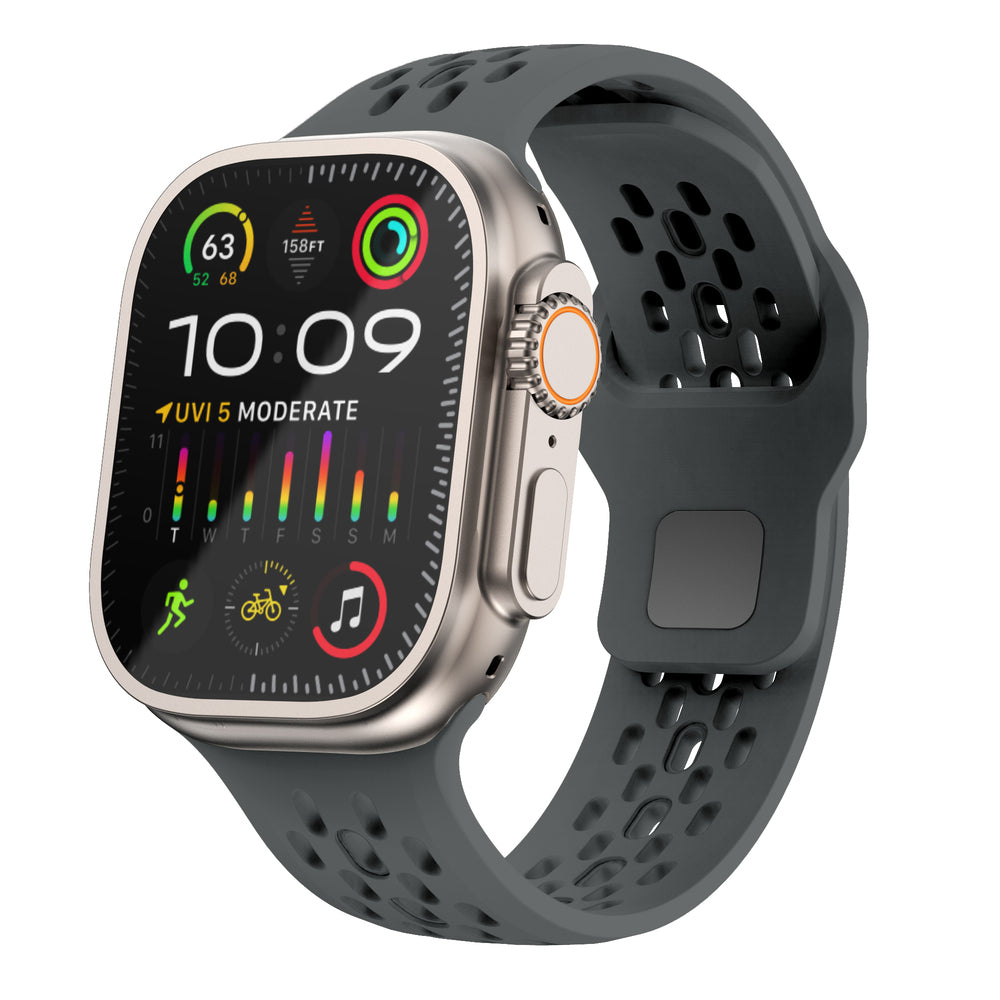 Soft Flexible Apple Watch Rubber Band Strap