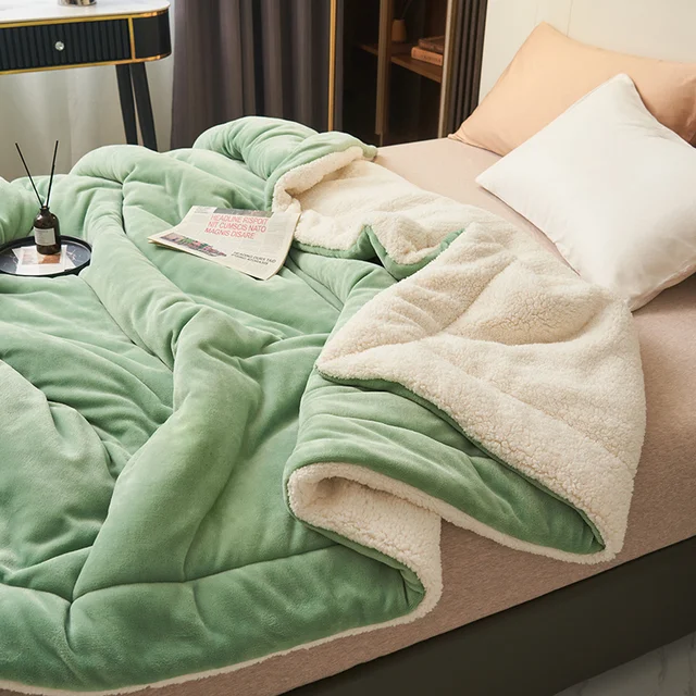 Soft Plush Reversible Blanket