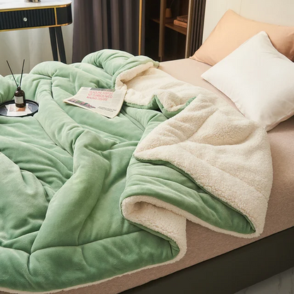 Soft Plush Reversible Blanket