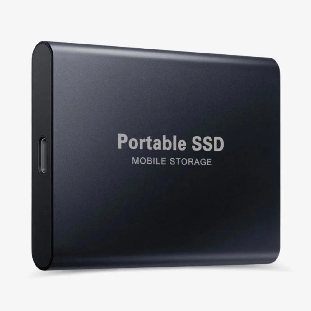Fast USB C Portable External Hard Drive Compact SSD