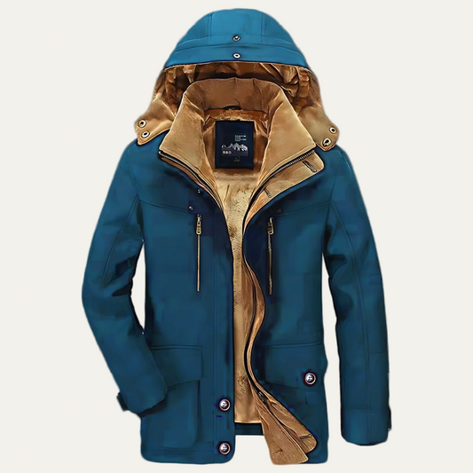 VogeLuxe | Men’s Textured Diamond Pattern Bomber Jacket