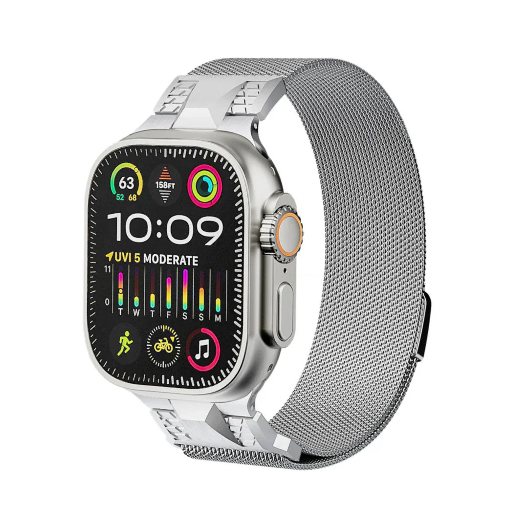 Strong Magnetic Apple Watch Metal Band - VogeLuxe