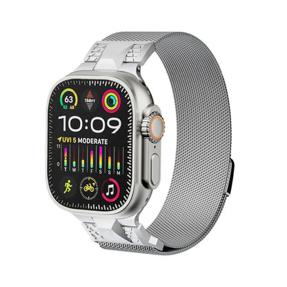 Strong Magnetic Apple Watch Metal Band - VogeLuxe