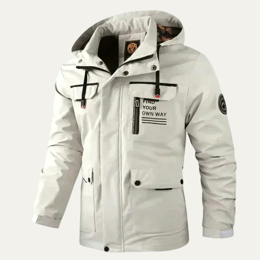 VogeLuxe | Men’s Tactical Outdoor Utility Parka Jacket