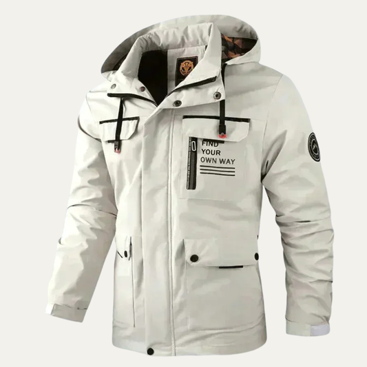 VogeLuxe | Men’s Tactical Outdoor Utility Parka Jacket