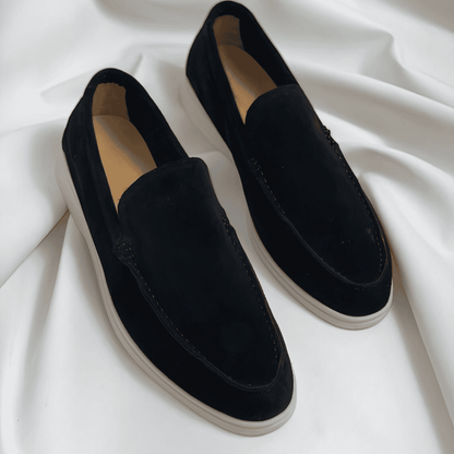 Ethan | Classic Leather Slip On Shoes for Men