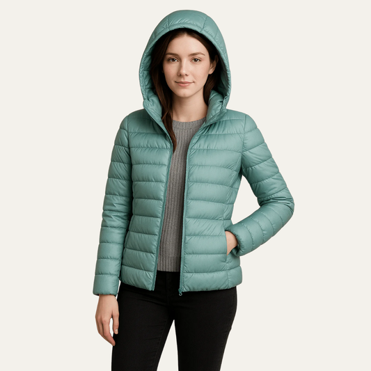 VogeLuxe | Women’s Lightweight Quilted Puffer Jacket
