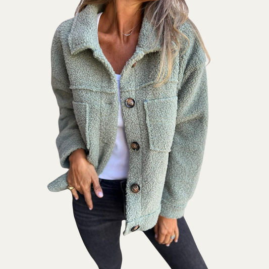 VogeLuxe | Women’s Cozy Fleece Shacket