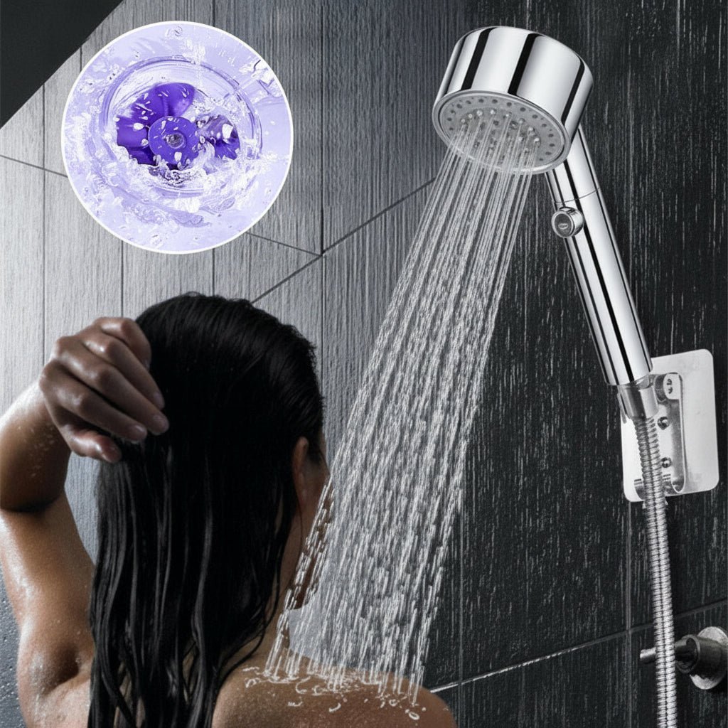 Powerful Shower Head Adjustable Water Saving Hand Spray - VogeLuxe