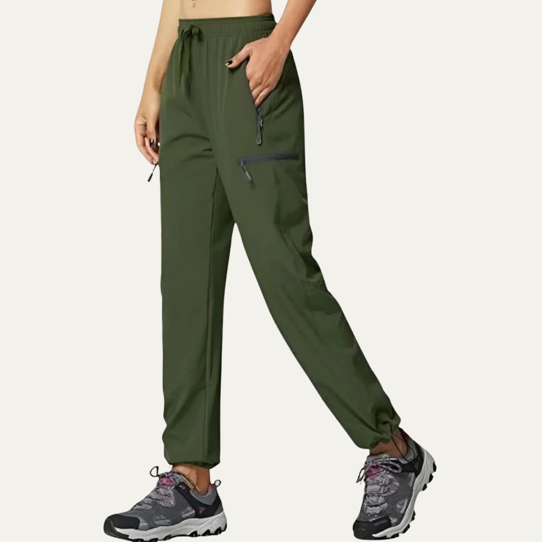 VogeLuxe | Women’s Technical Outdoor Hiking Pants With Adjustable Fit