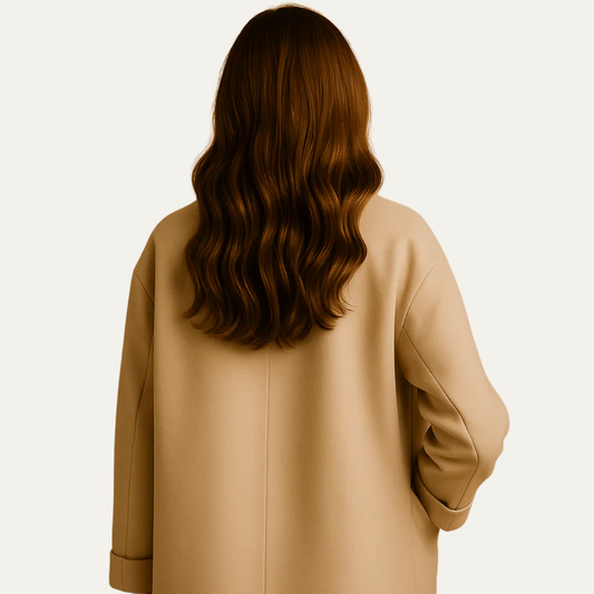 VogeLuxe | Women’s Oversized Double-Breasted Overcoat