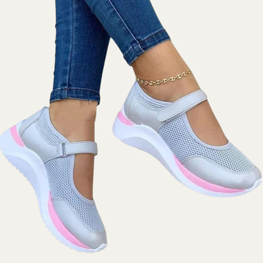 VogeLuxe | Women’s Mary Jane Platform Mesh Sneakers