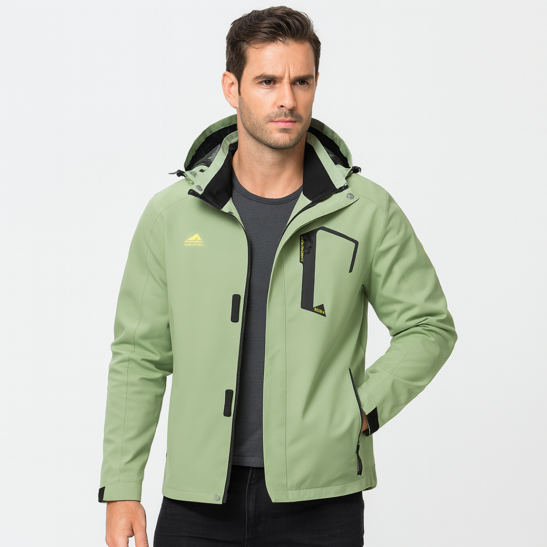 VogeLuxe | Men’s Durable Waterproof Utility Jacket