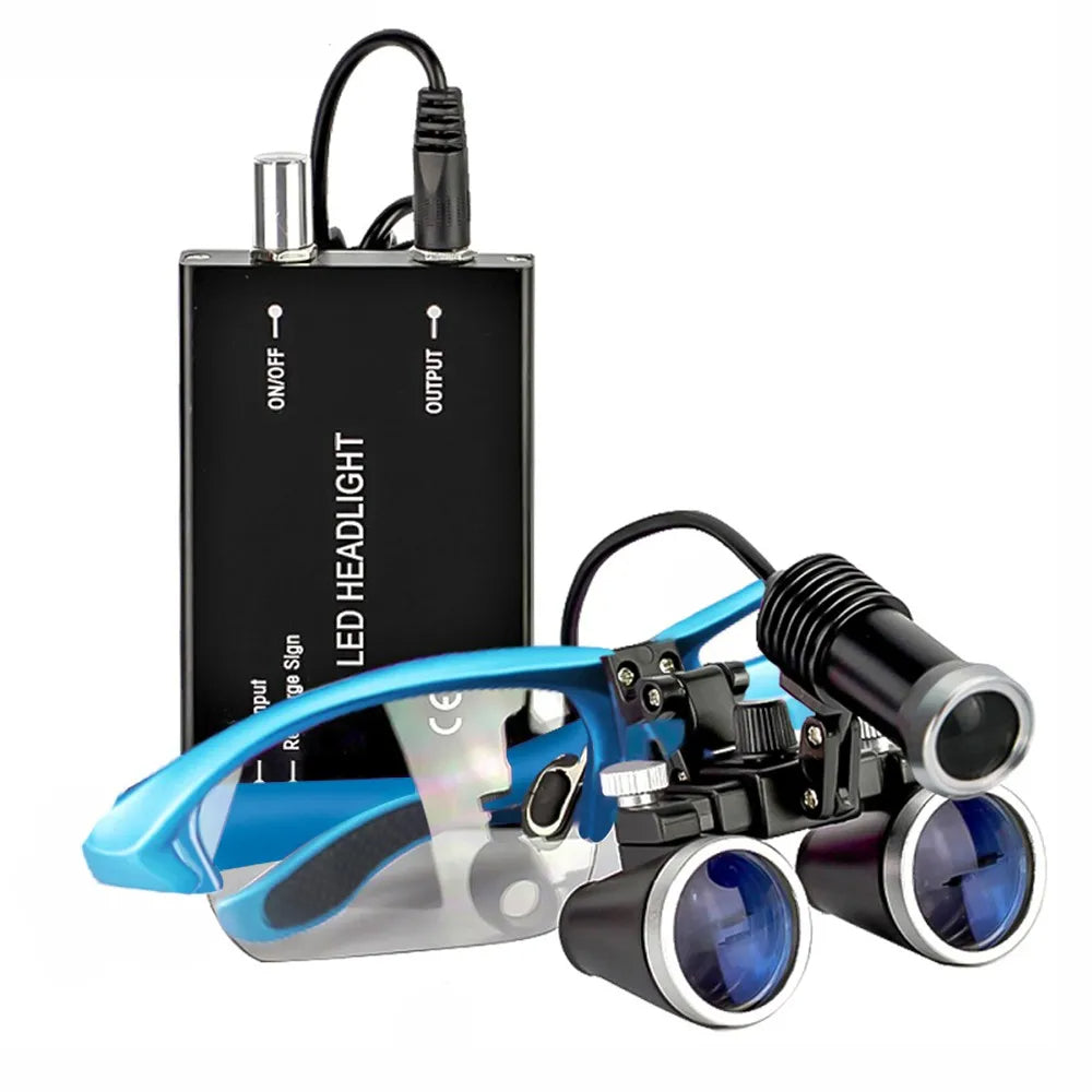 Professional Dental Loupes with LED Light Magnification - VogeLuxe