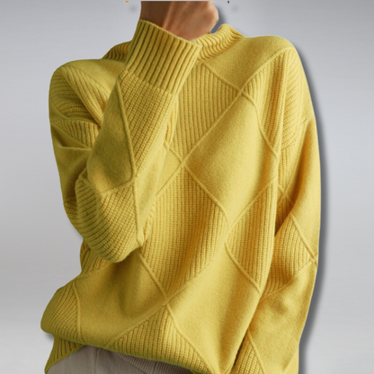 Soft Premium Cashmere Turtleneck Sweater