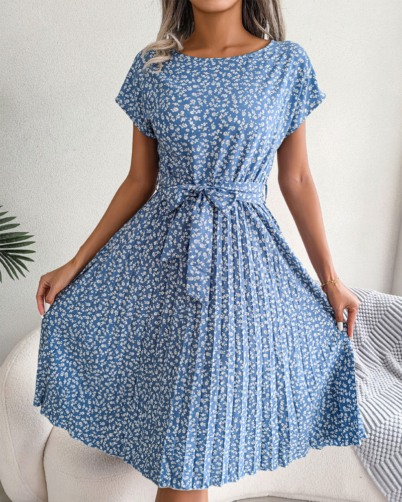 Lightweight Ladies Sundress with Neck Tie