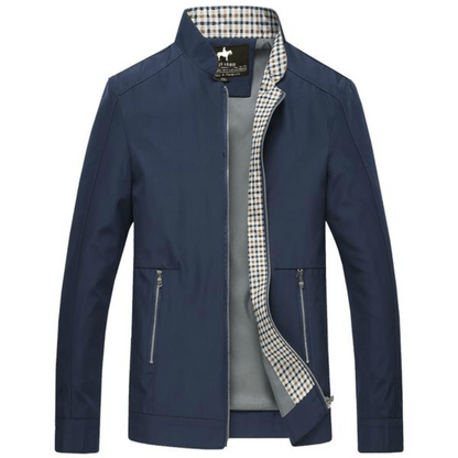 VogeLuxe | Men’s Classic Full Zip Blouson Jacket