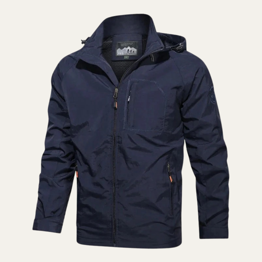 VogeLuxe | Men’s Summer Technical Hooded Outdoor Windbreaker