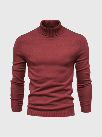 VogeLuxe | Men’s Slim Fit Lightweight Knit Turtleneck Sweater