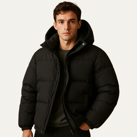 VogeLuxe | Men’s Quilted Puffer Down Jacket